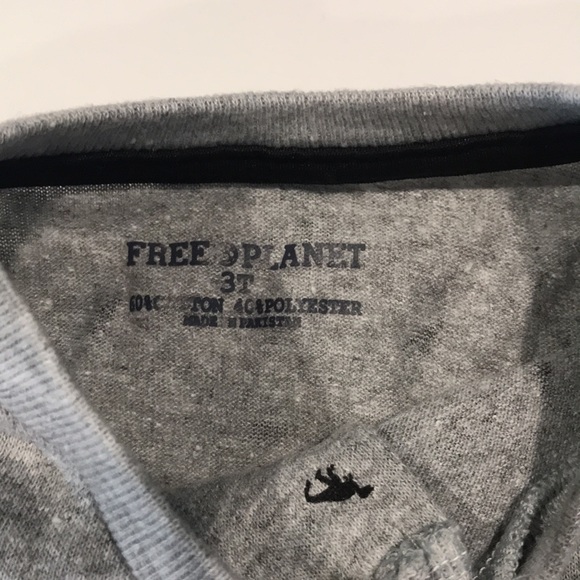 Free Planet Dinosaur Shirt Boys Size 3T NWT - Picture 7 of 12